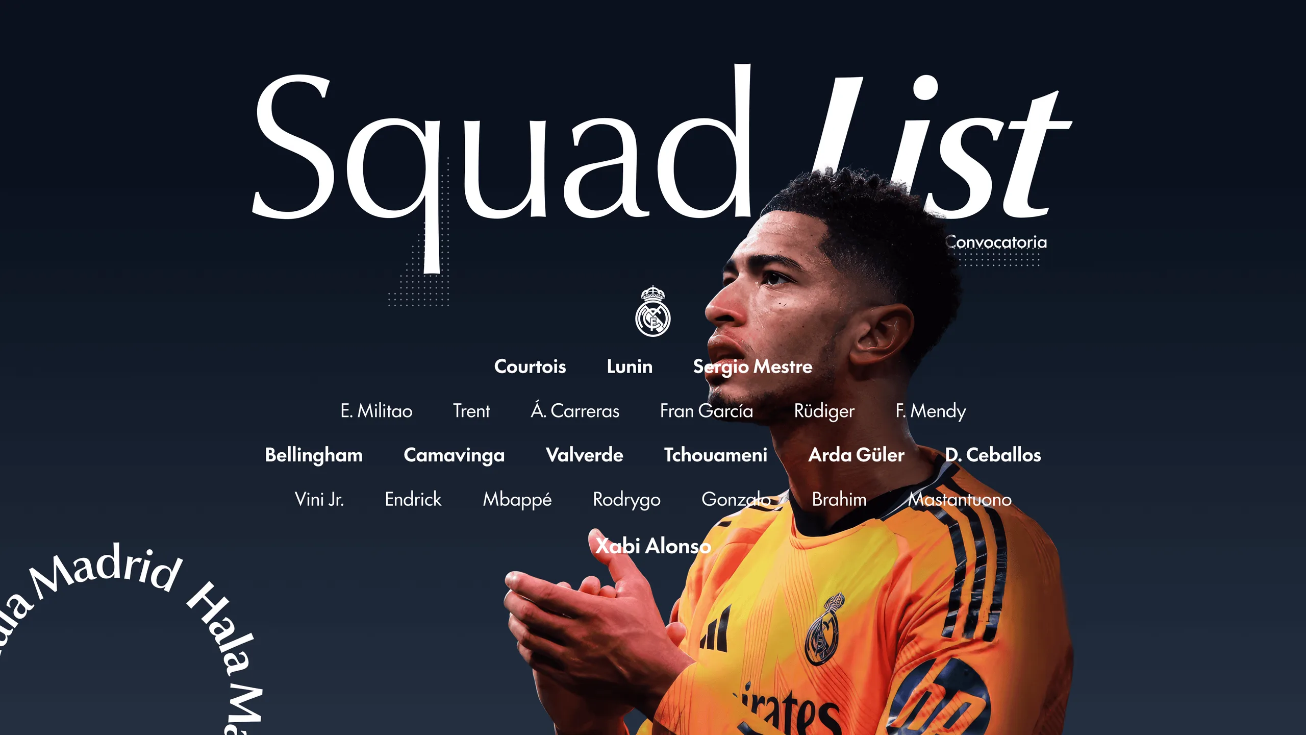 Squad list Instagram story design